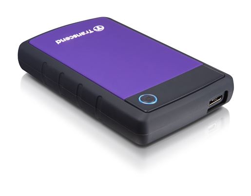 HDD EXT 2TB TS 25H3P USB 3.1, Purple, Anti-shock