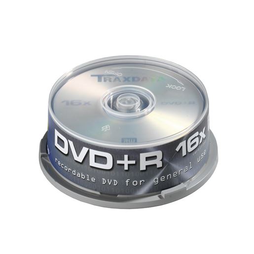 MED DVD TRX DVD+R 16X CAKE 25
