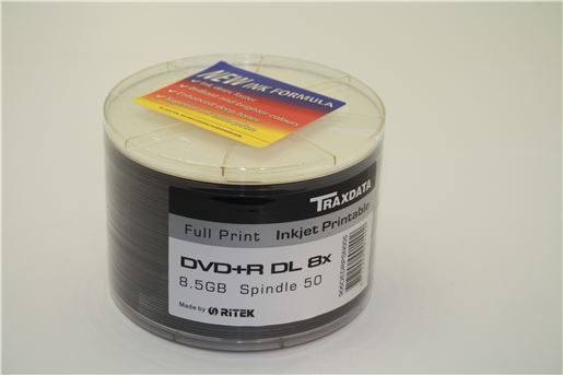 MED DVD TRX DVD+R 8X DL PRINT SPINDLE 50