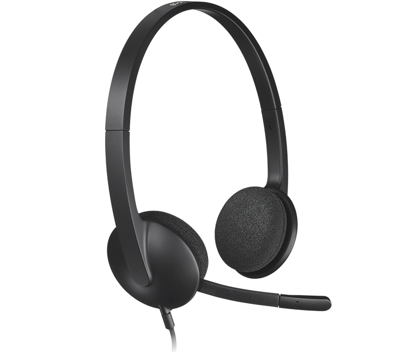 LOGITECH H340 USB PC Headset with Noise-Cancelling Microphone