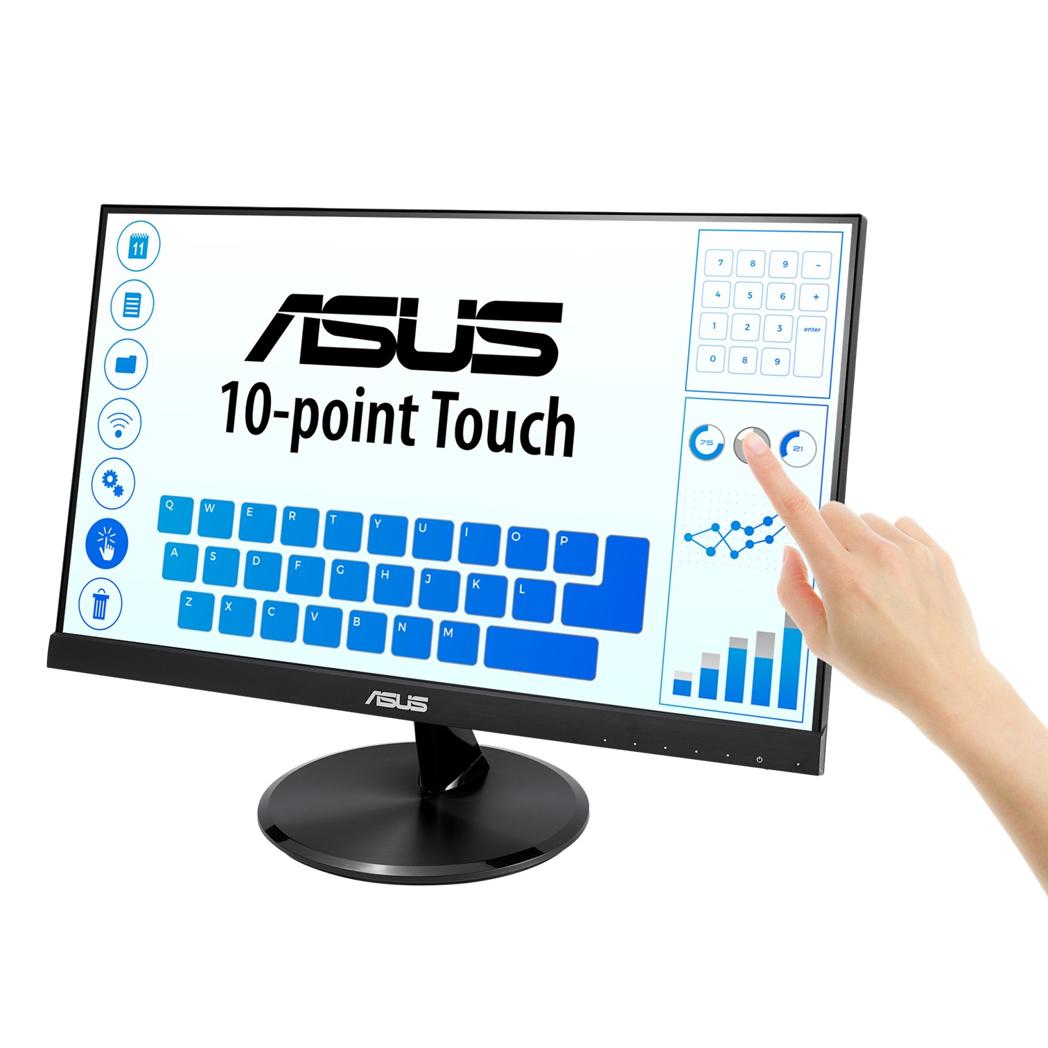 21.5 inča VT229H FHD 1920x1080 IPS Touch Monitor