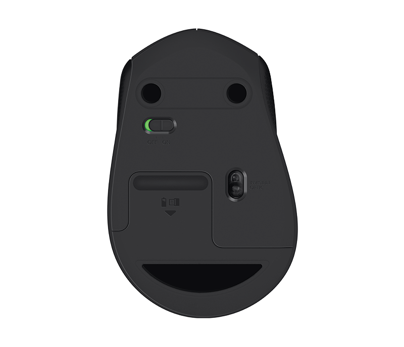 MIŠ LOGITECH M330 Silent Plus Wireless, Black