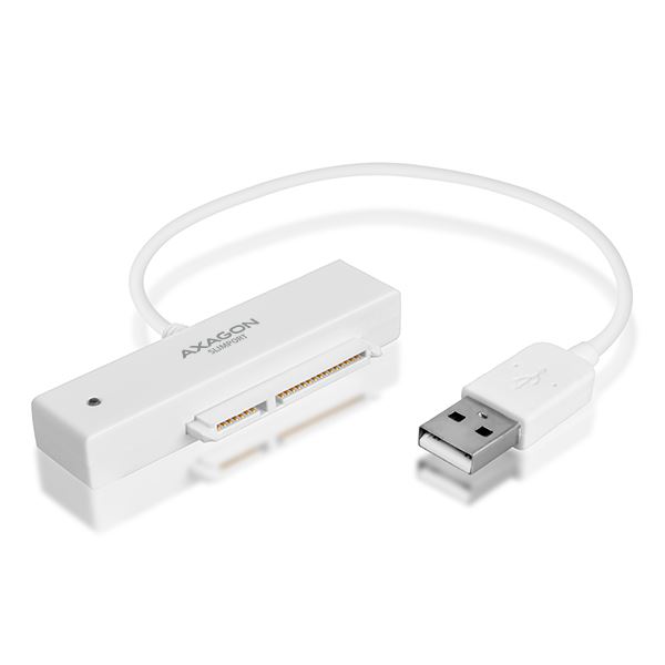 HDD DOD Ladica 2.5" SATA3 -> USB2.0, White, ADSA-1S, AXA