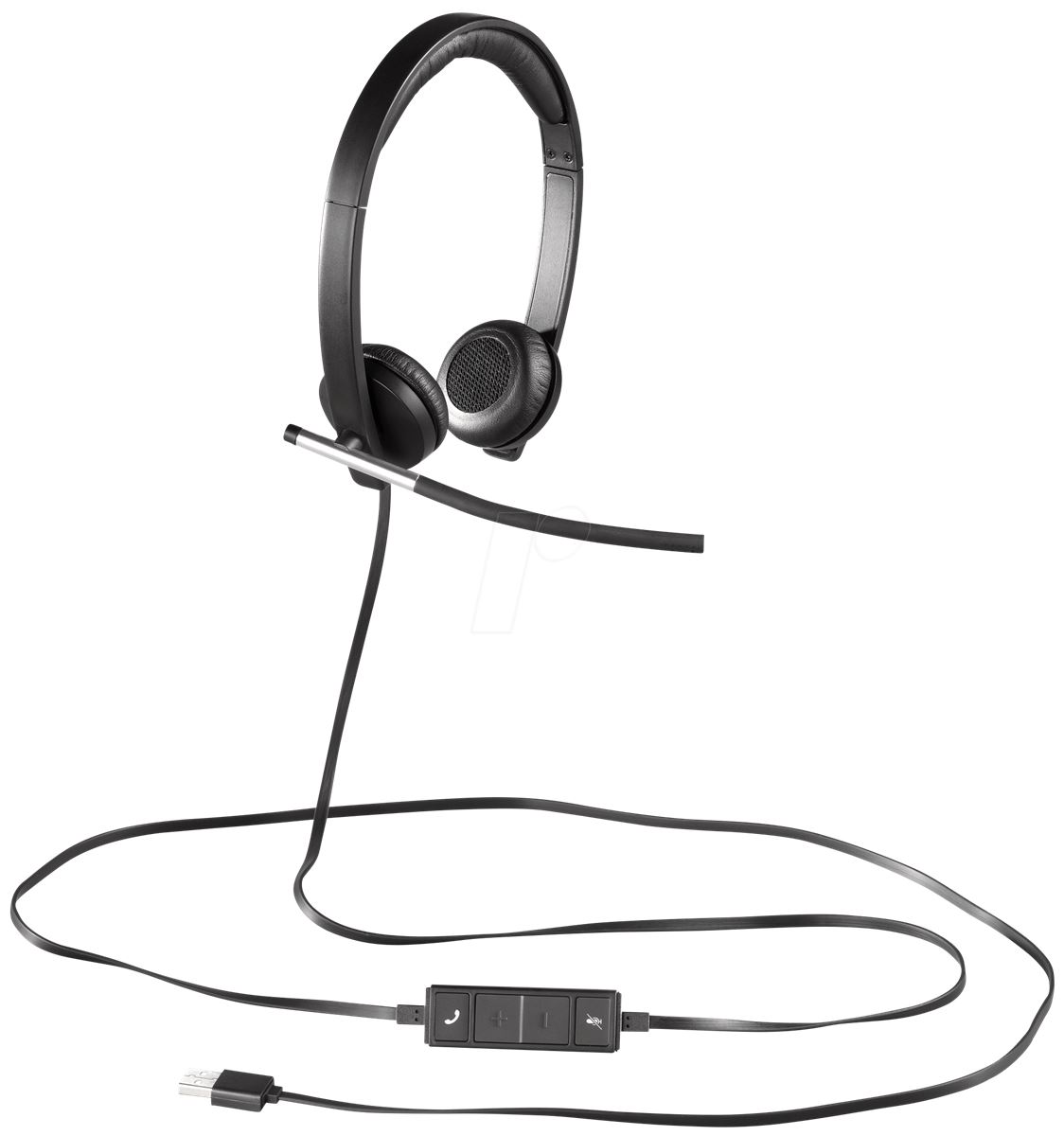 LOGITECH H650e Business Professional Headset with Noise Cancelling Mic