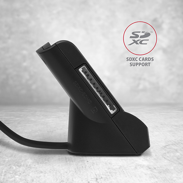CARD READER AXAGON USB 2.0 Smart/SD/microSD/SIM (CRE-SM2)
