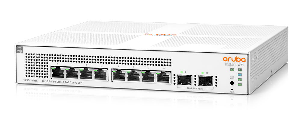 NET HPE Aruba Instant On 1930 8G 2SFP PoE 124W JL681A