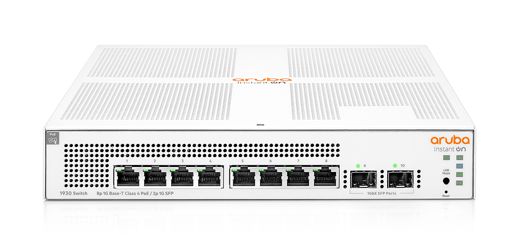 NET HPE Aruba Instant On 1930 8G 2SFP PoE 124W JL681A