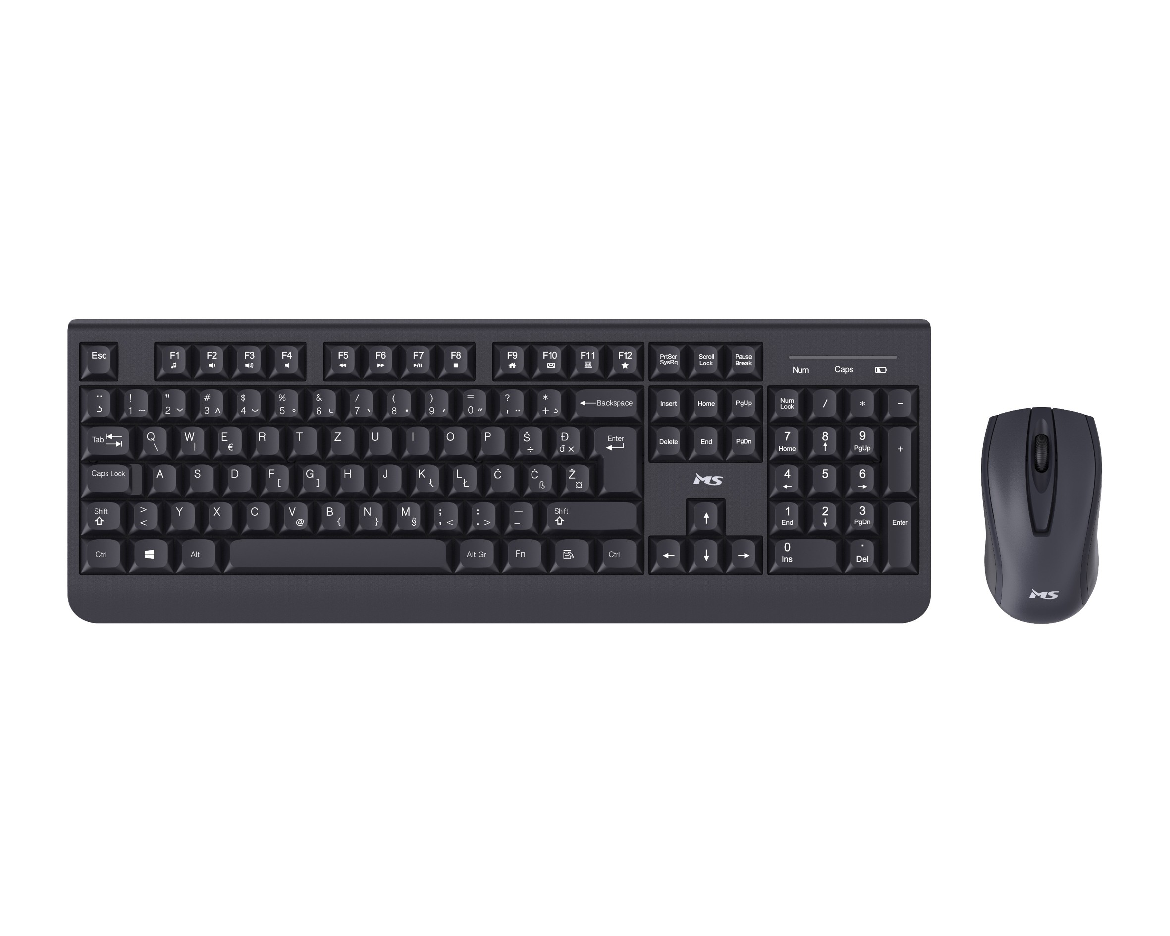 TAST + MIŠ MS ALPHA M300 bežični set
