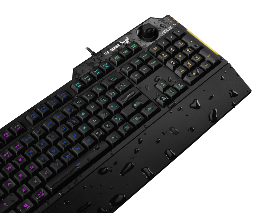 TAST ASUS TUF Gaming K1, Membrane, US