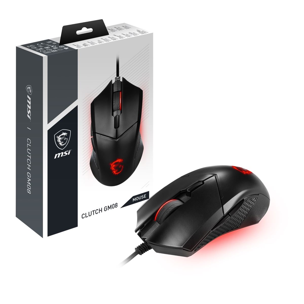 MSI Clutch GM08 optički senzor