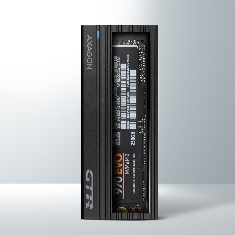 HDD DOD Ladica M.2 NVMe -> USB-C 3.2 Gen2, EEM2-GTR, AXA