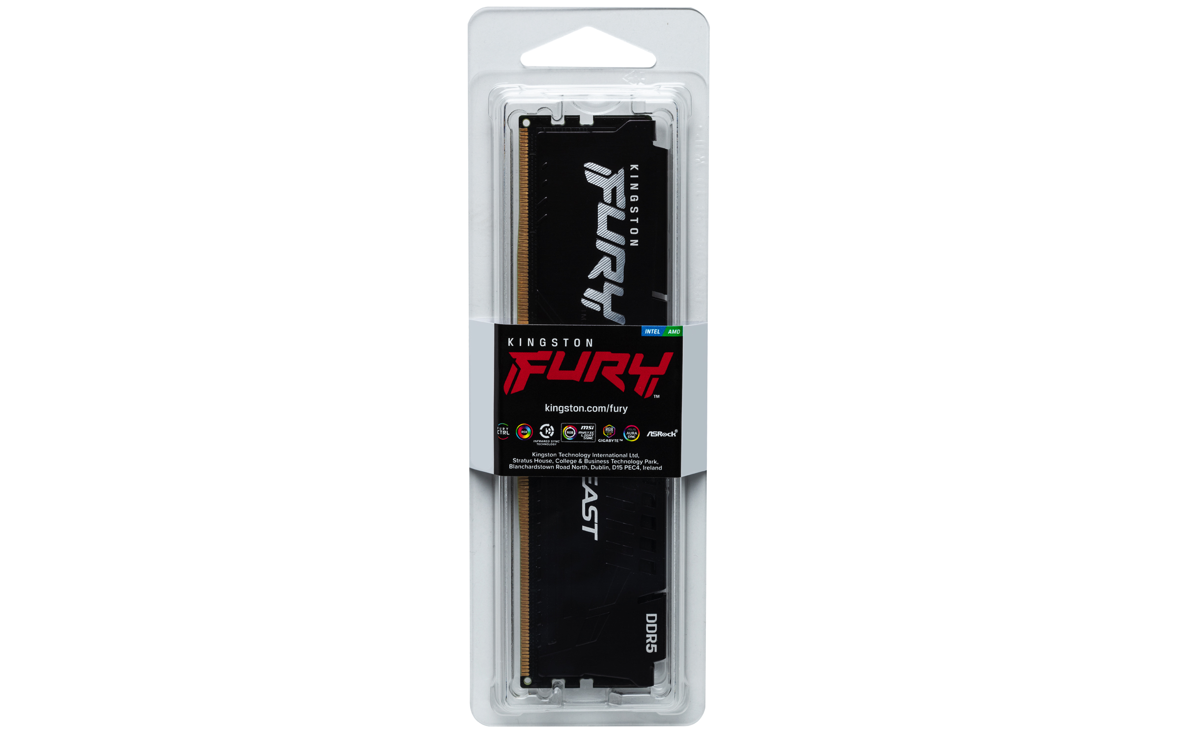 DIMM DDR5 16GB 5200MT/s KF552C40BB-16 Fury Beast XMP
