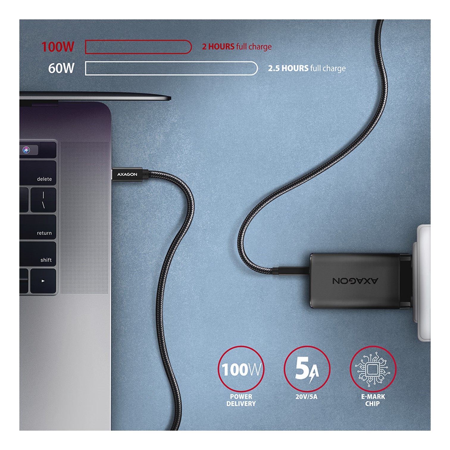 BUCM32-CM20AB SS  USB-C 3.2 GEN 2 CABLE