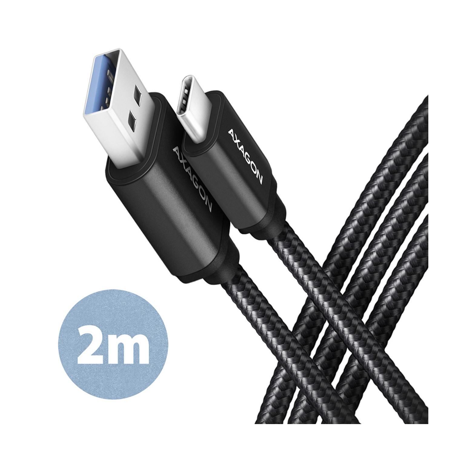 BUCM3-AM20AB SS USB-C to USB-A3.2 GEN 2