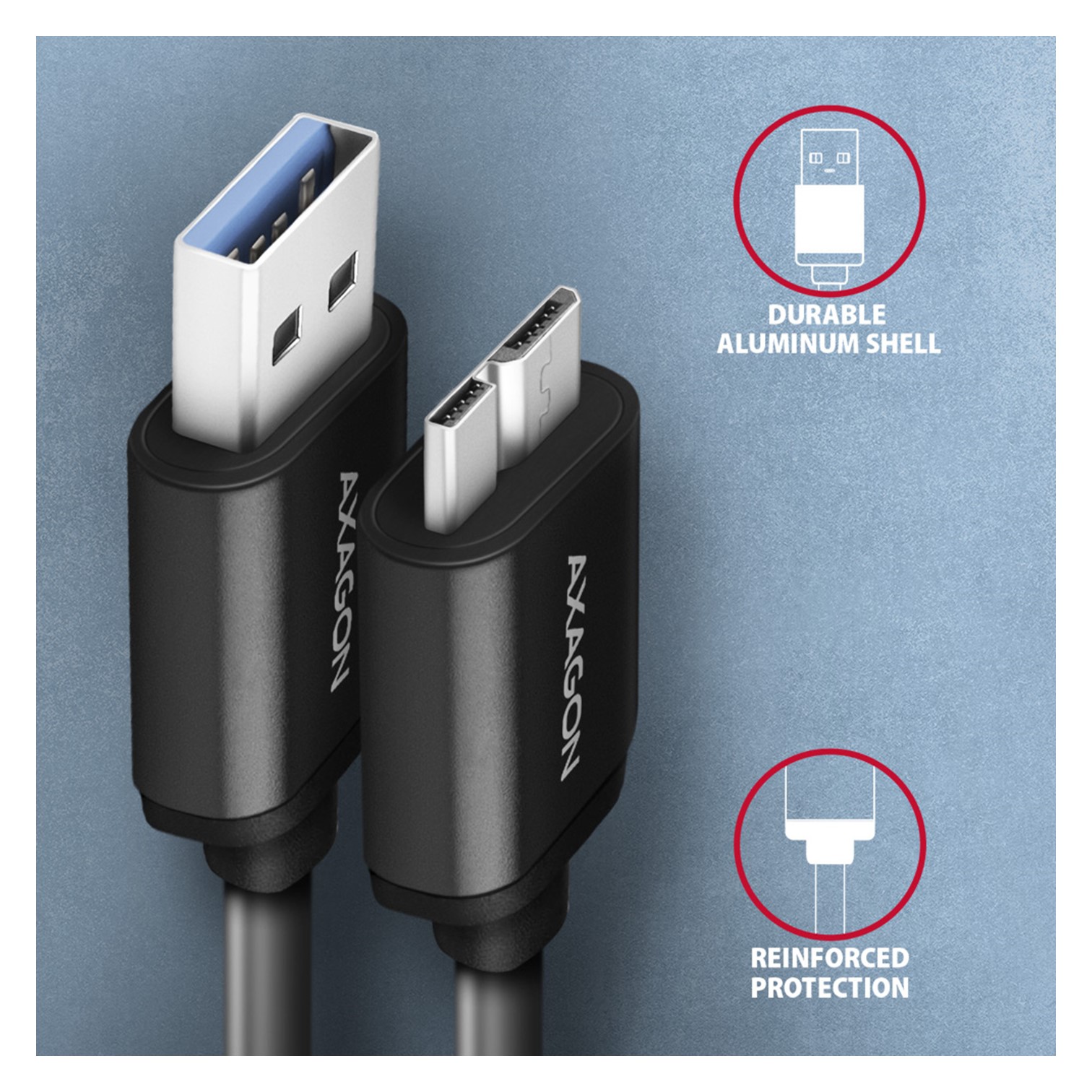 BUMM3-AM10AB SPEED MICRO-B USB <> USB-A
