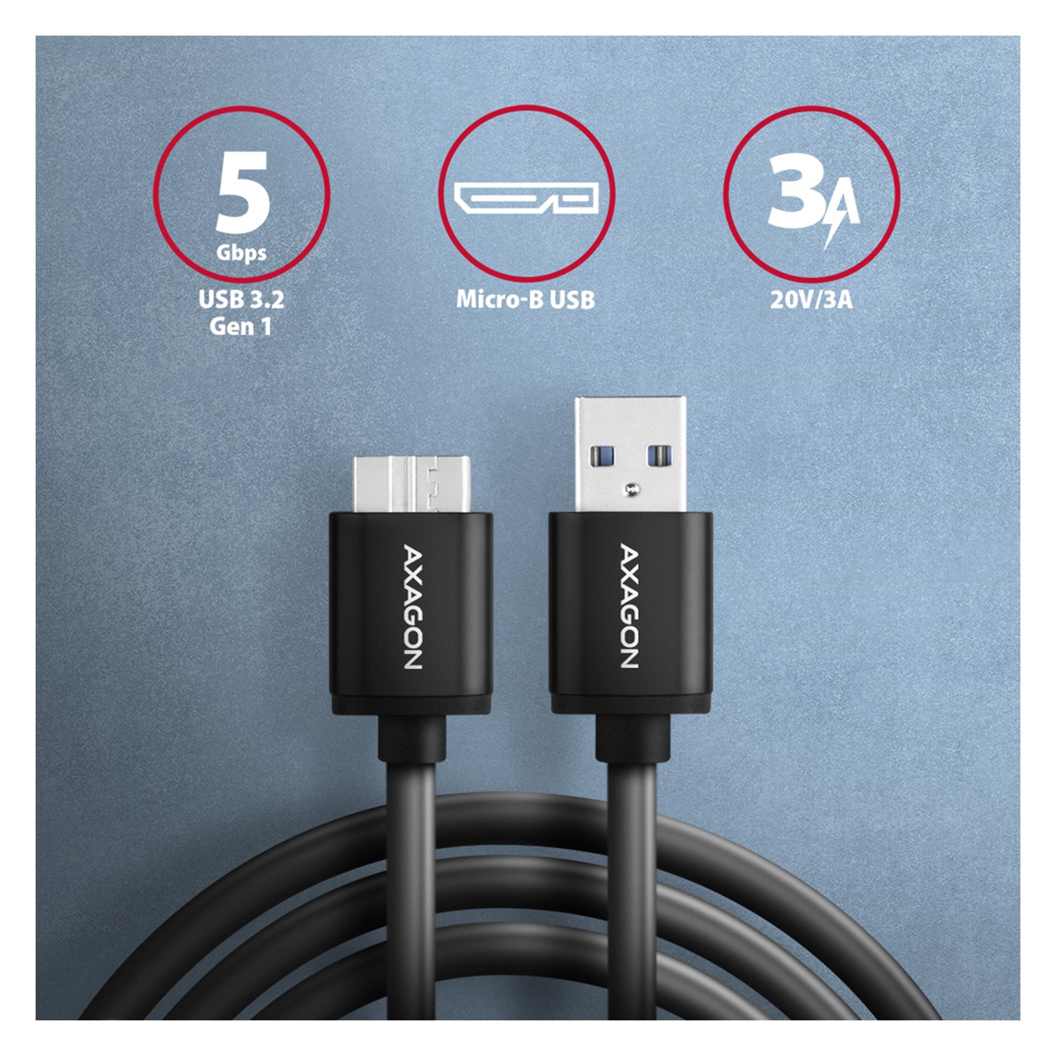 BUMM3-AM10AB SPEED MICRO-B USB <> USB-A