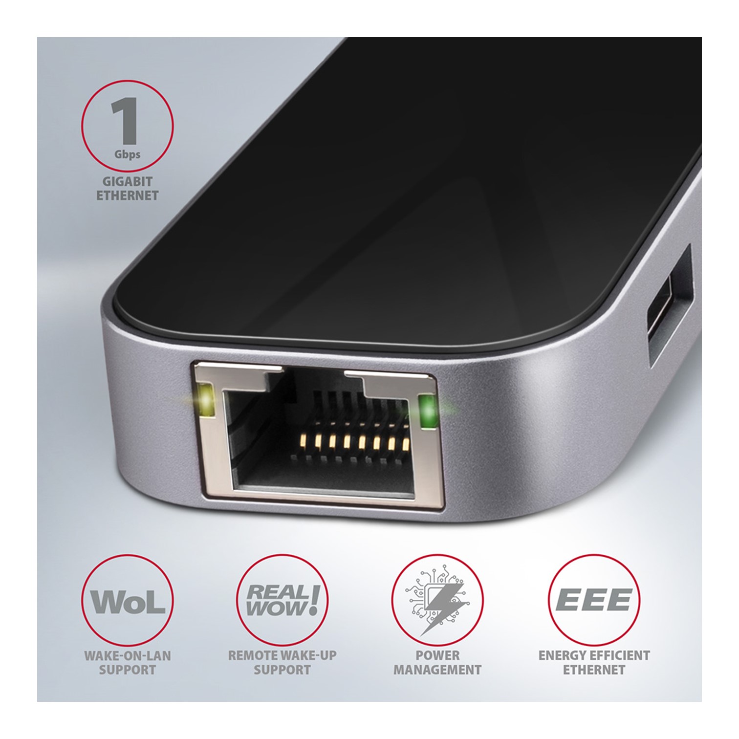 USB HUB SS USB-C 6IN1  HMC-6GL, AXA