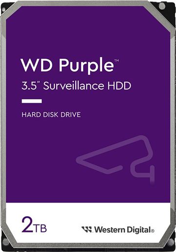 HDD INT 2TB WD Purple™ Surveillance 3,5" SATA WD23PURZ
