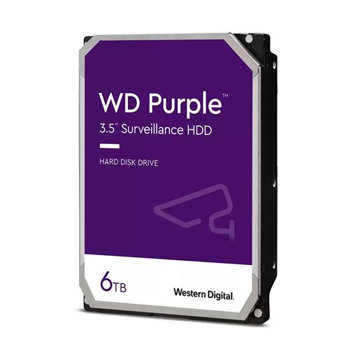 HDD INT 6TB WD Purple™ Surveillance 3,5" SATA WD64PURZ