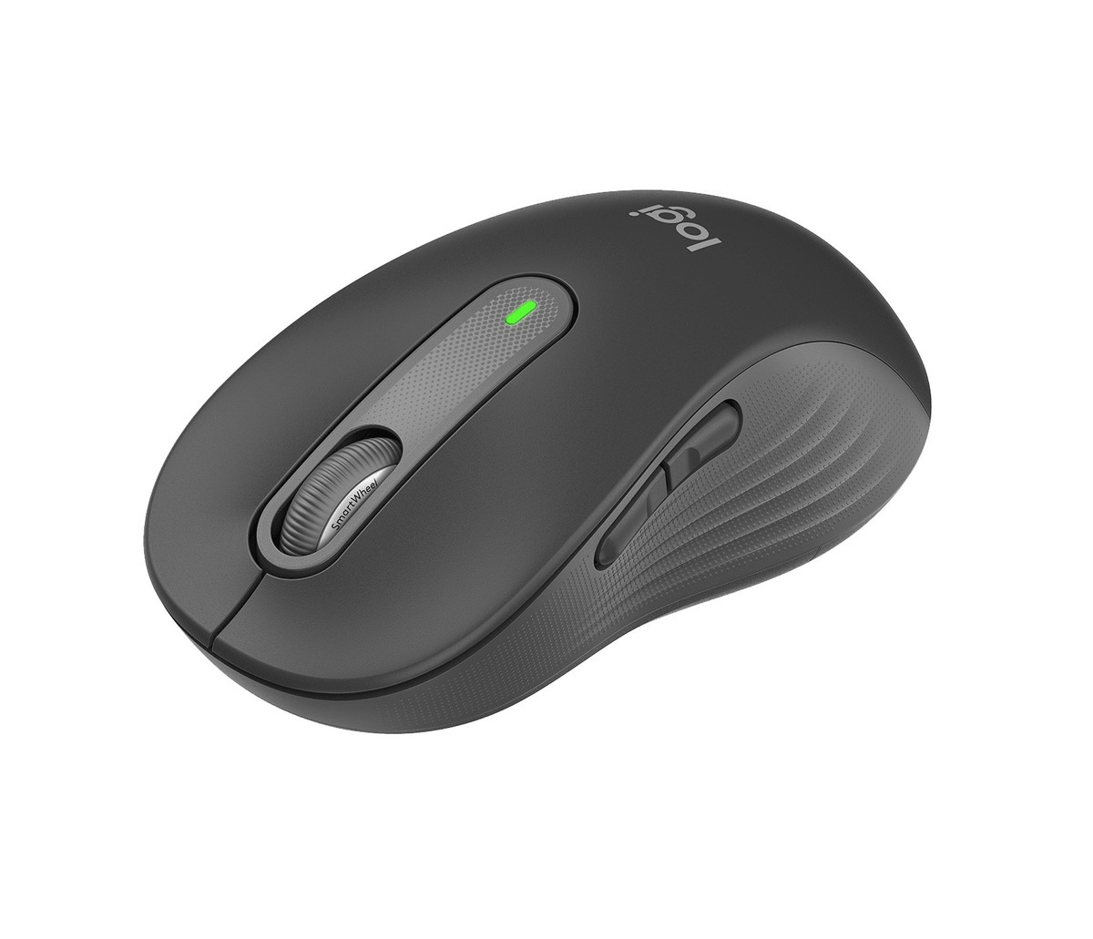 LOGITECH Signature M650 Wireless Bluetooth Mouse, Large, 4000 dpi, 10 m wireless range, Graphite