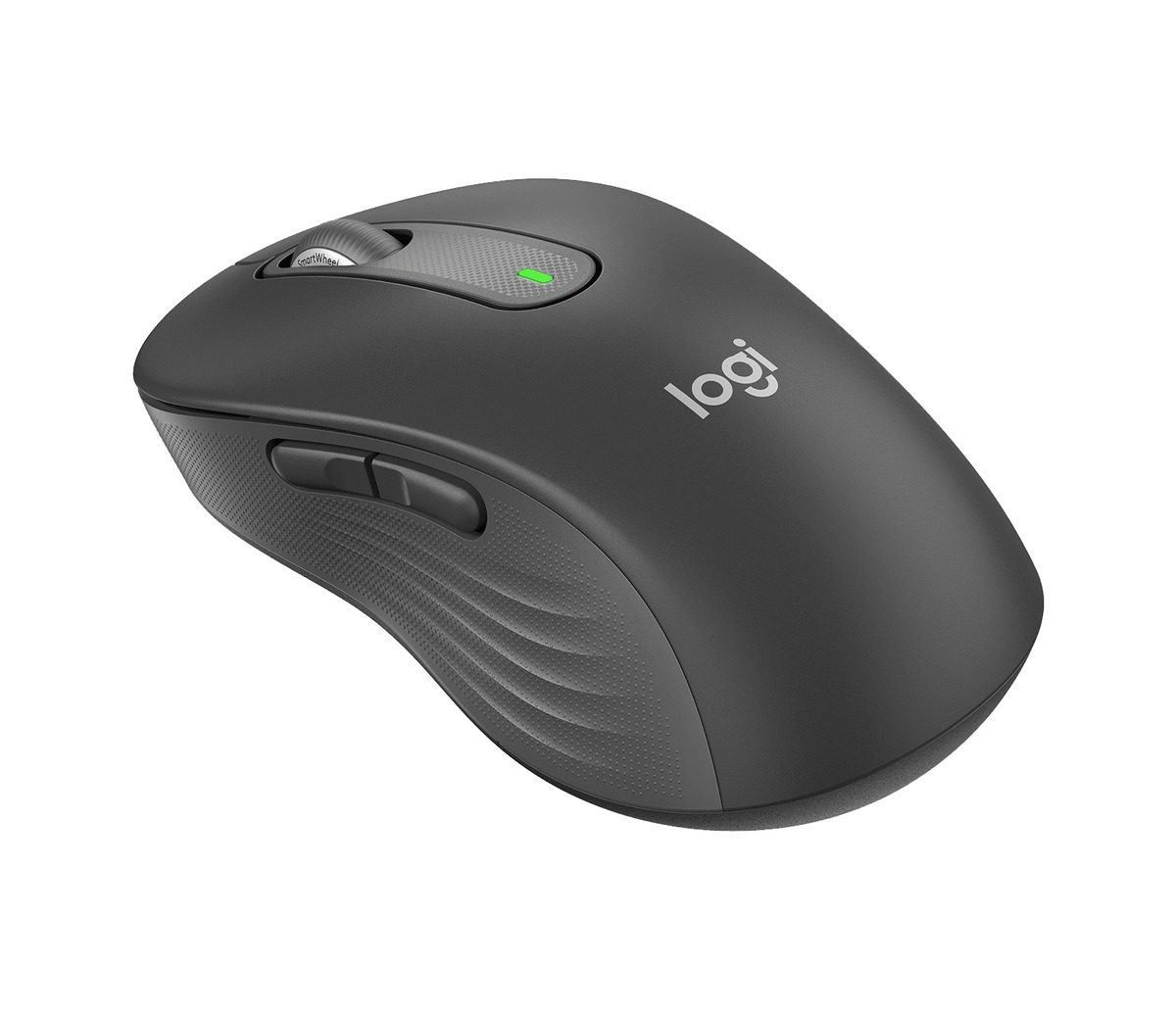 LOGITECH Signature M650 Wireless Bluetooth Mouse, Large, 4000 dpi, 10 m wireless range, Graphite