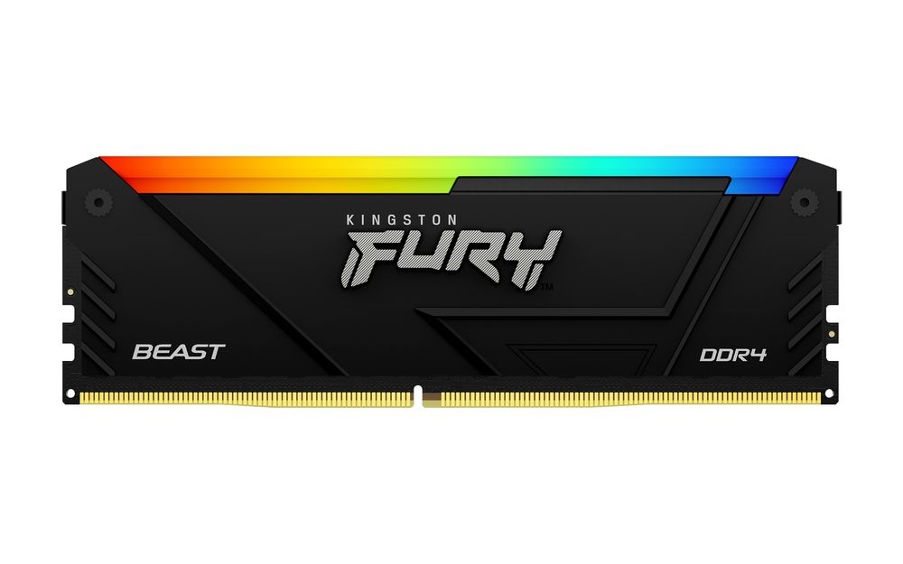 DIMM DDR4 16GB 3200MT/s KF432C16BB12A/16 FURY Beast RGB Black