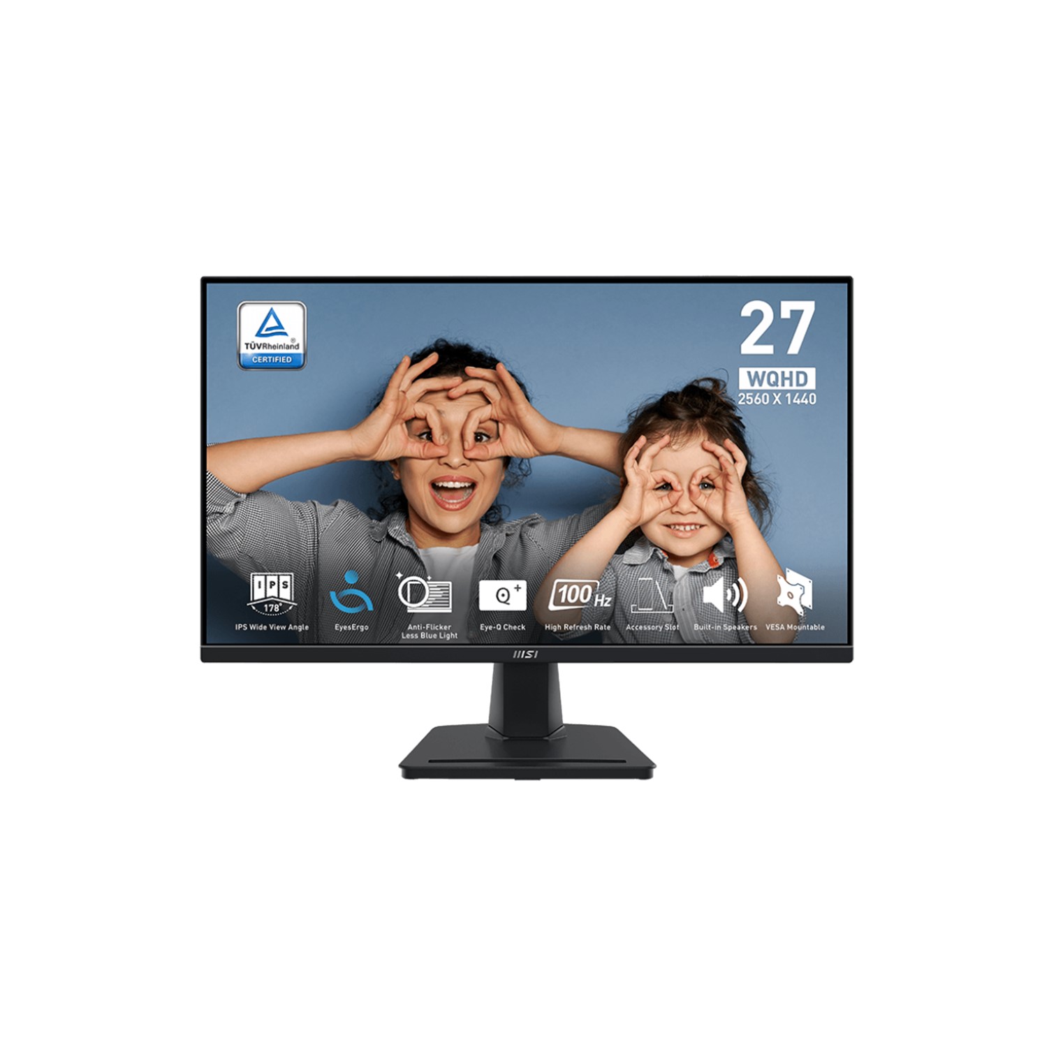 Monitor 27 MSI PRO MP275Q 100Hz WQHD IPS