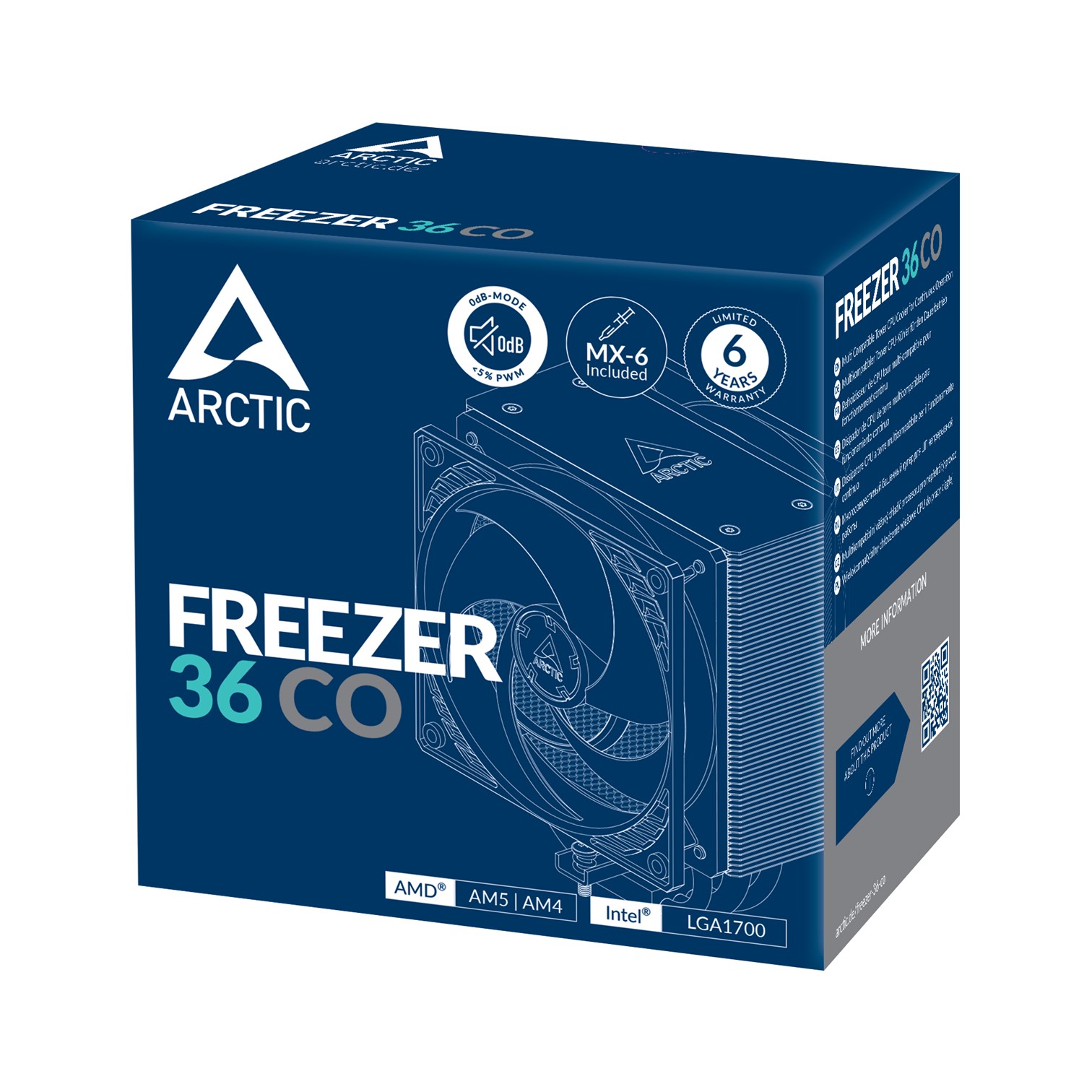 CPU kuler  Arctic Freezer 36 CO