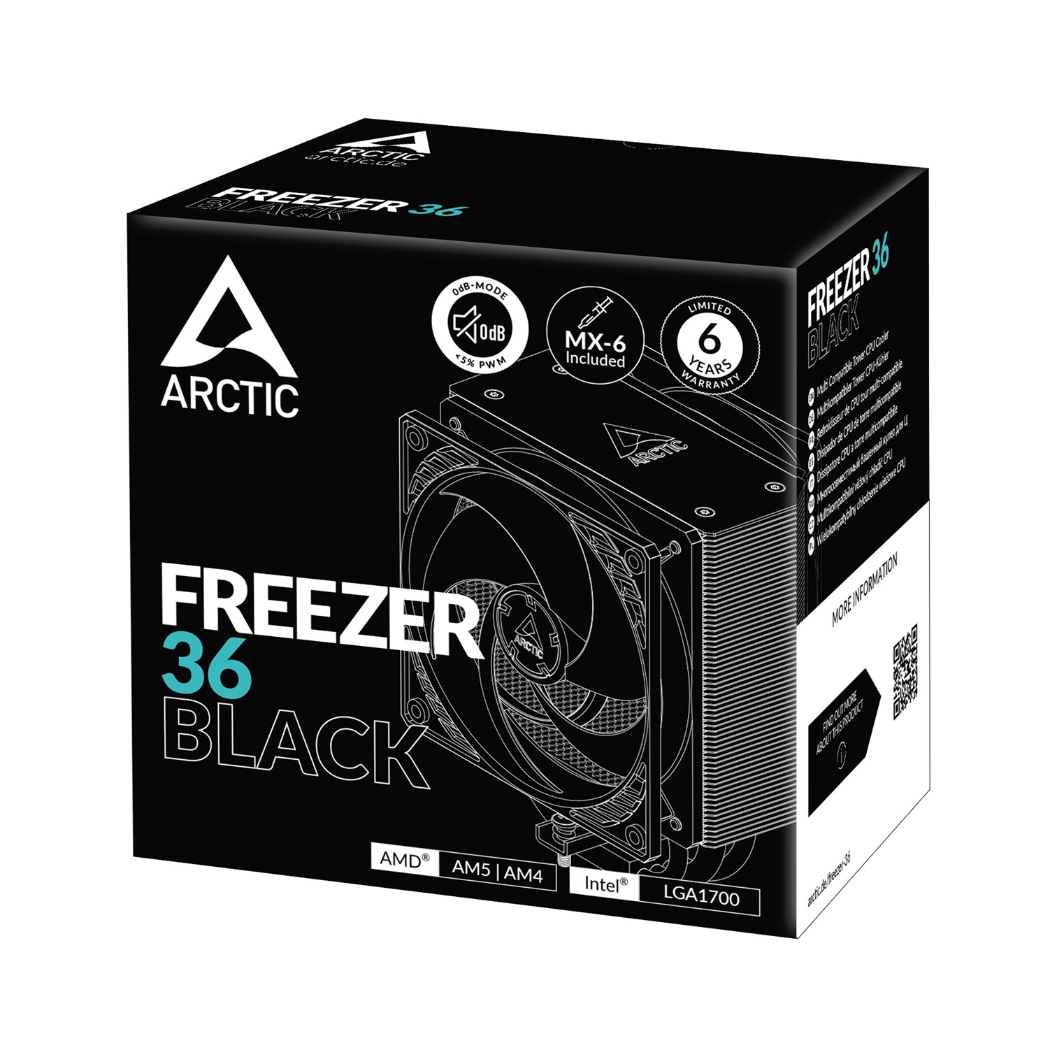 COL CPU Arctic Freezer 36 (Black)