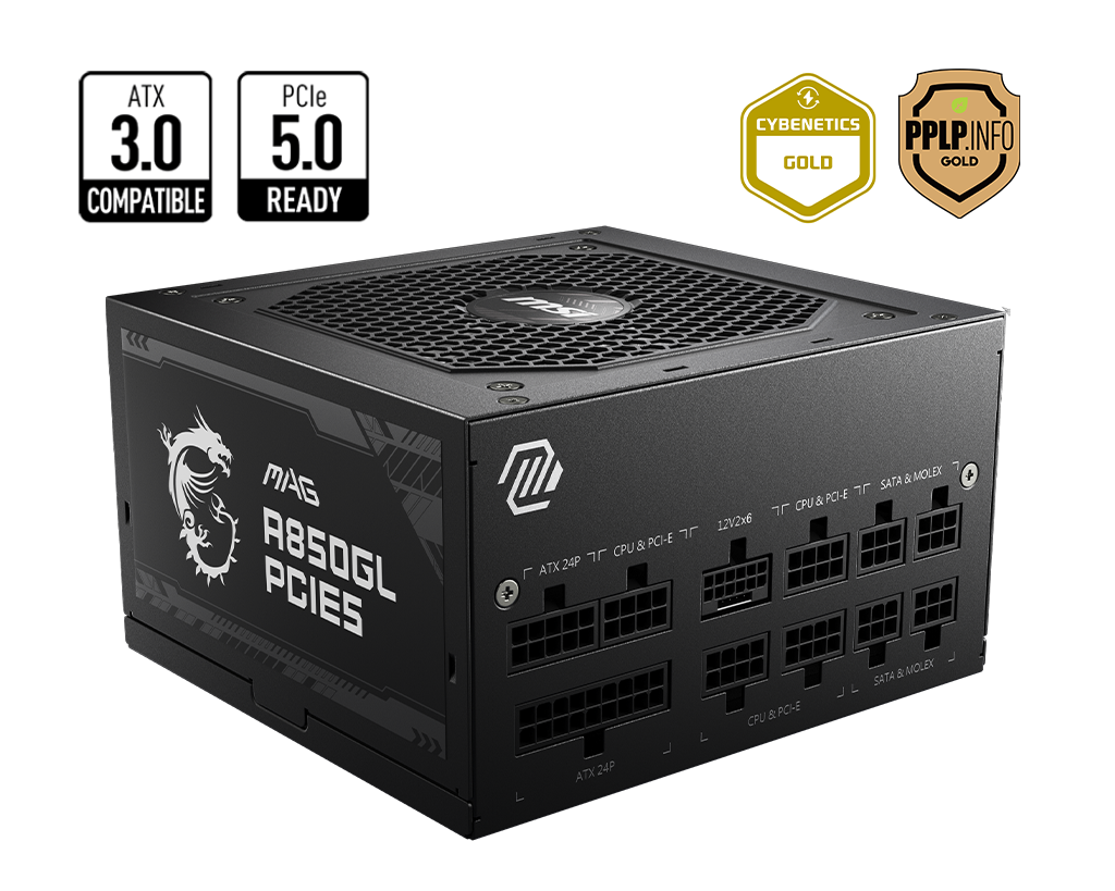 MAG A850GL PCIE5 850W napajanje 7Y