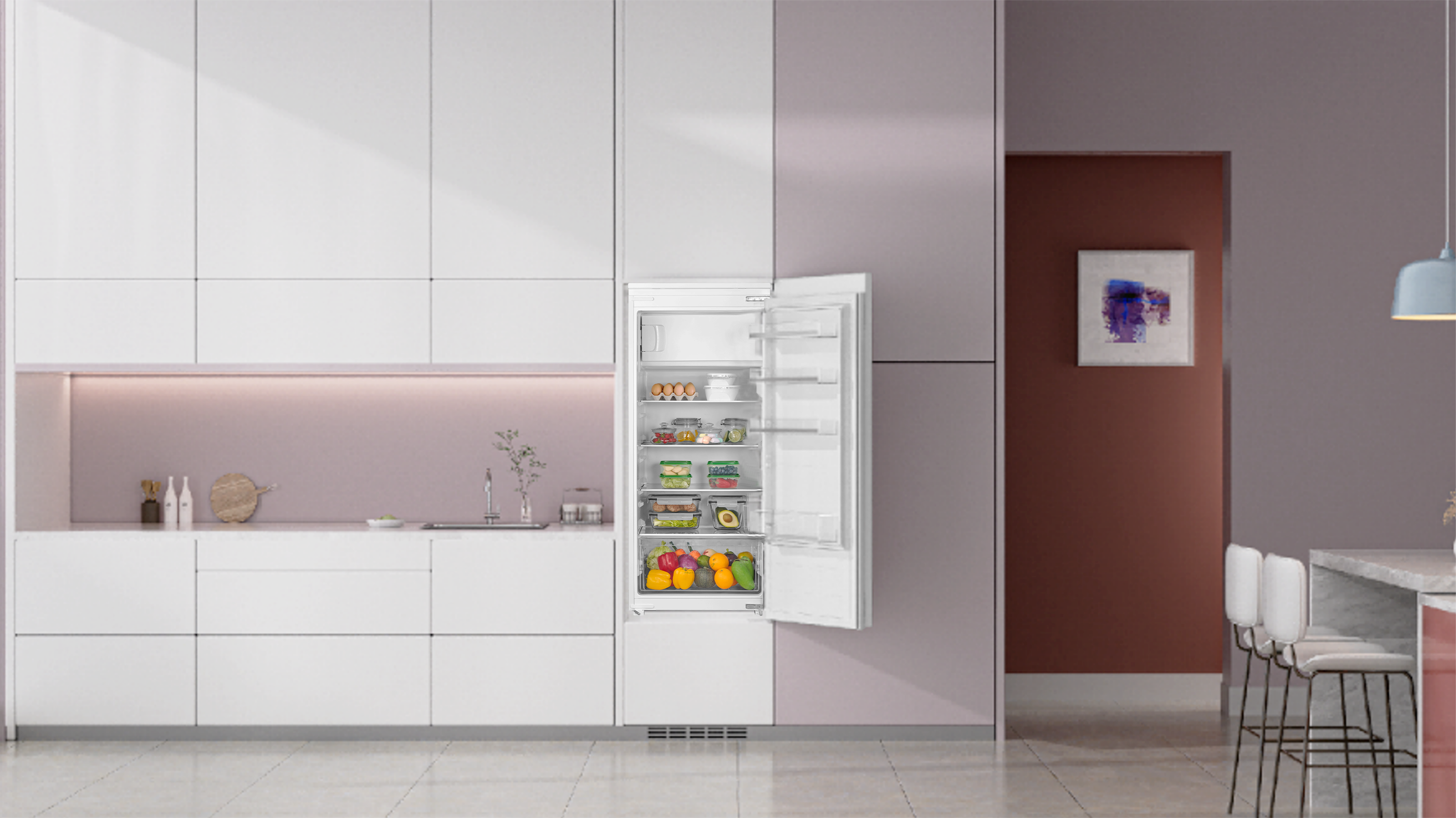 VIVAX HOME ugradni frižider VLB-190ELF+