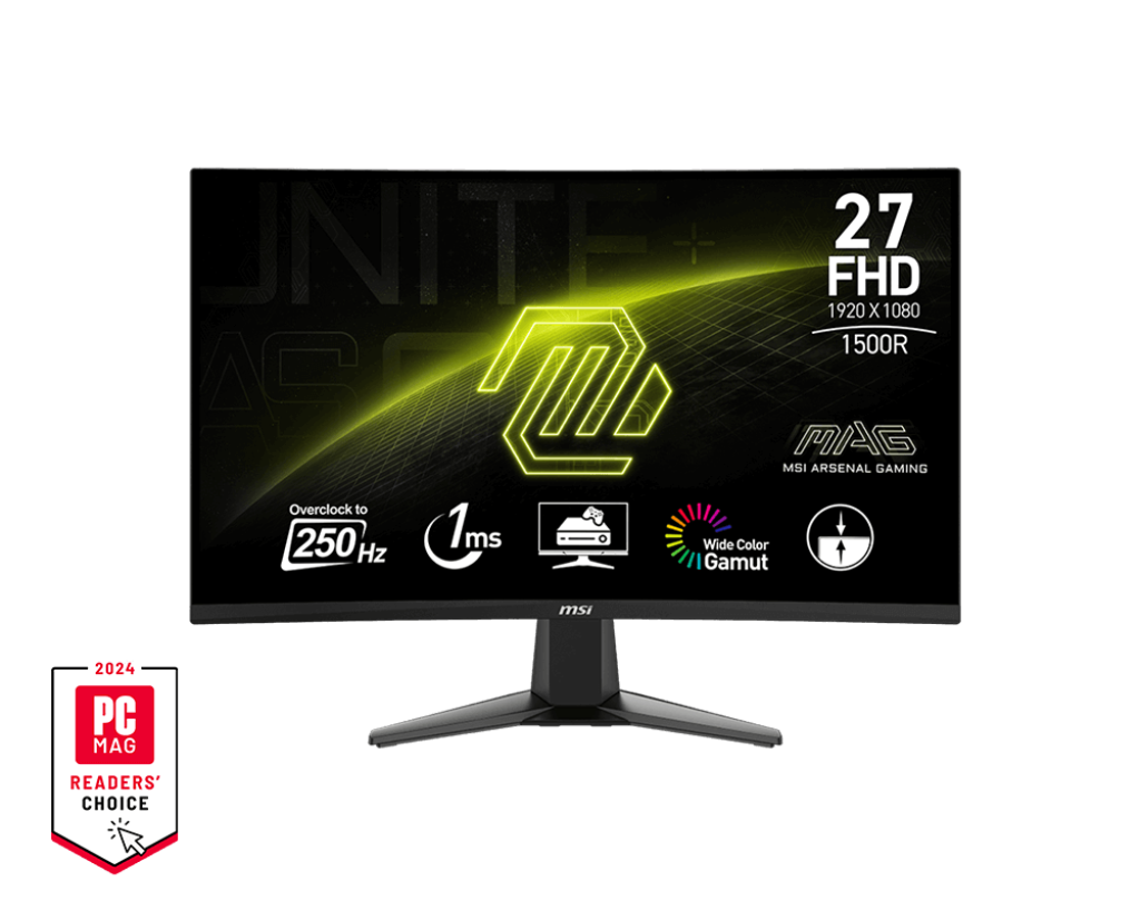 Monitor 27 MSI MAG 27C6X VA FHD 250Hz DP/2xHDMI