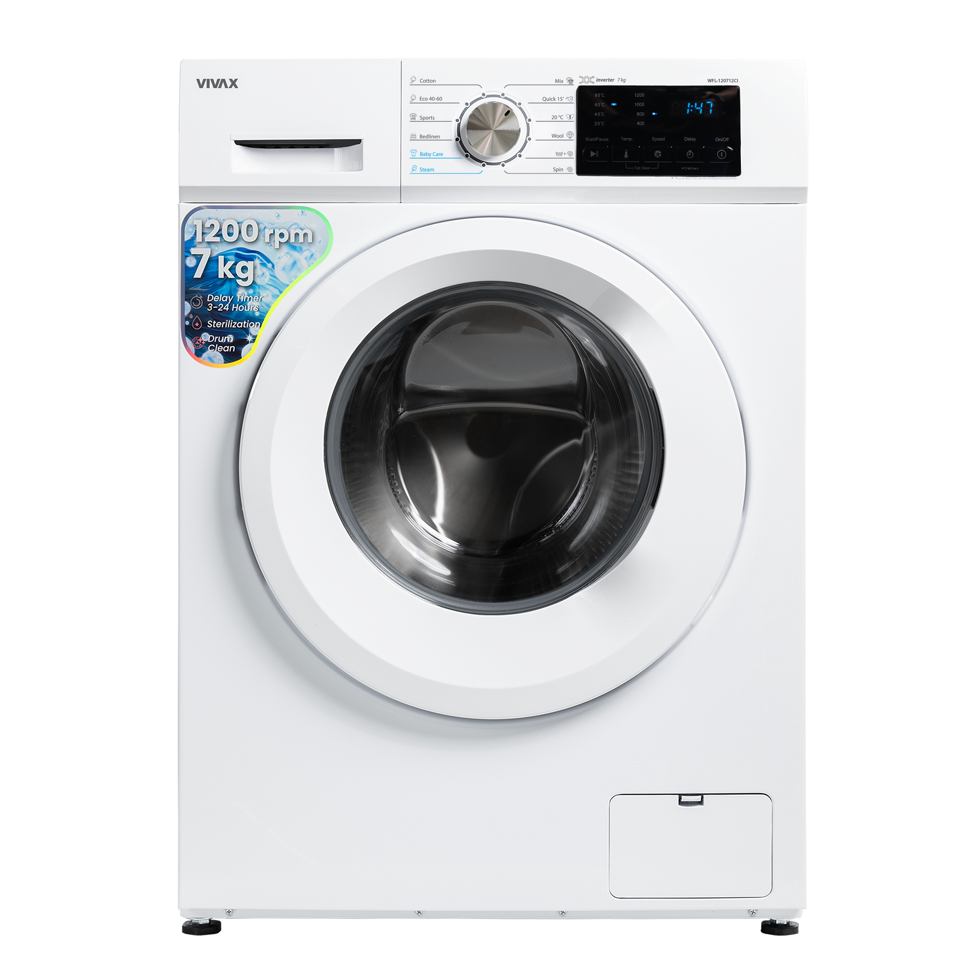 VIVAX HOME veš mašina WFL-120712CI