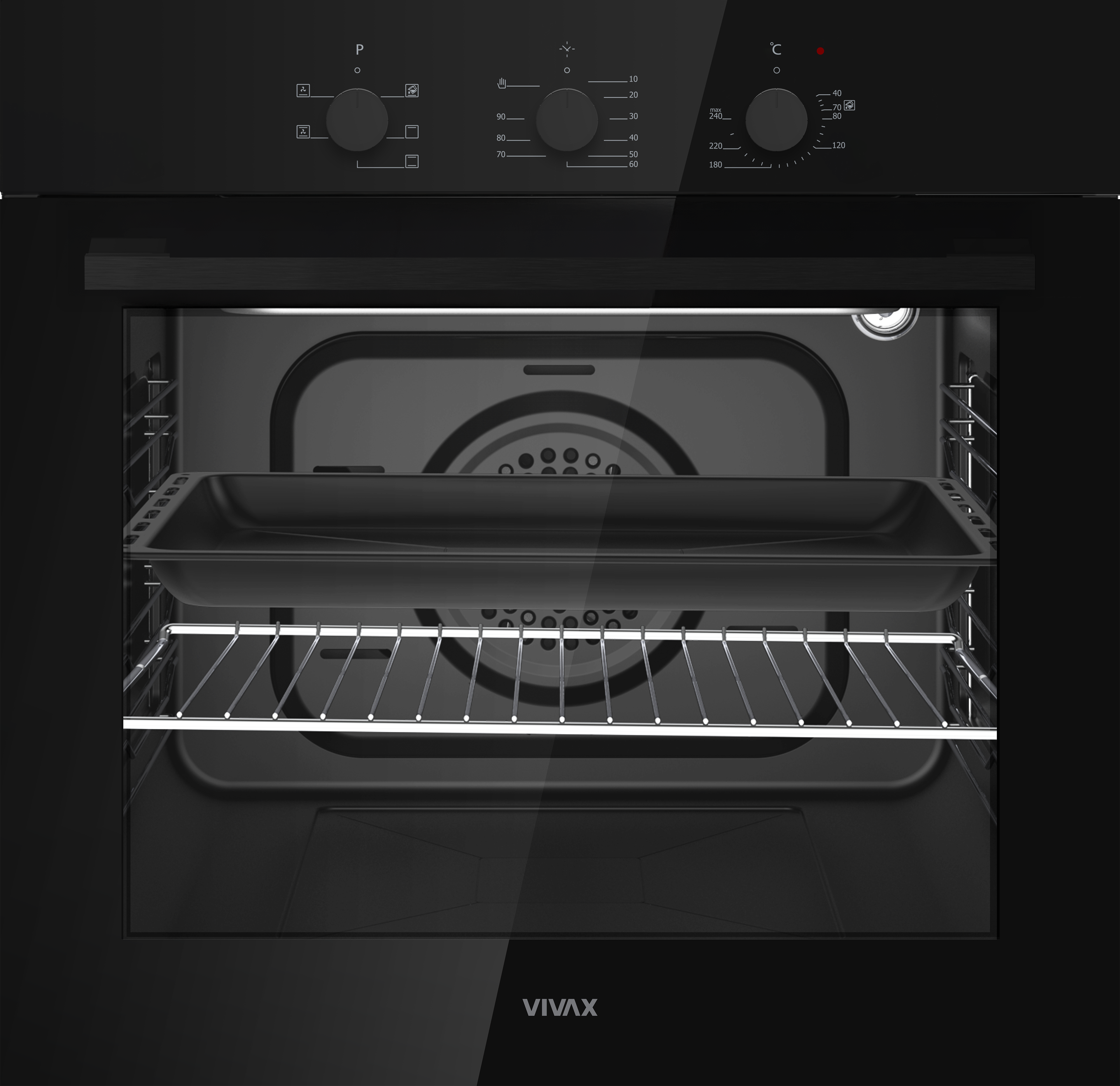 VIVAX HOME ugradna rerna BO-606FTM G