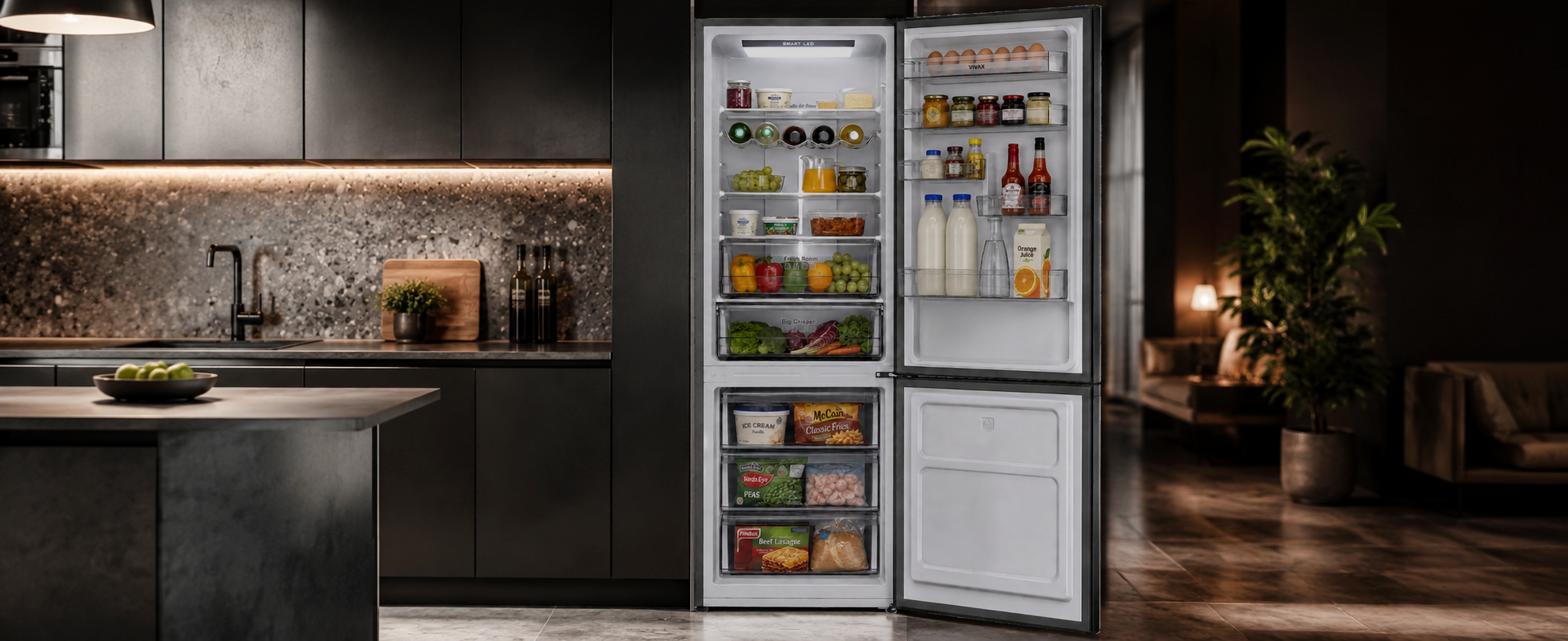 VIVAX HOME hladnjak CF-344EDNF BX