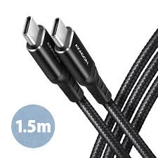 CC USB CM 2.0 <> USB CM, 1,5m, Crna, HQ, BUCM-CM15AB