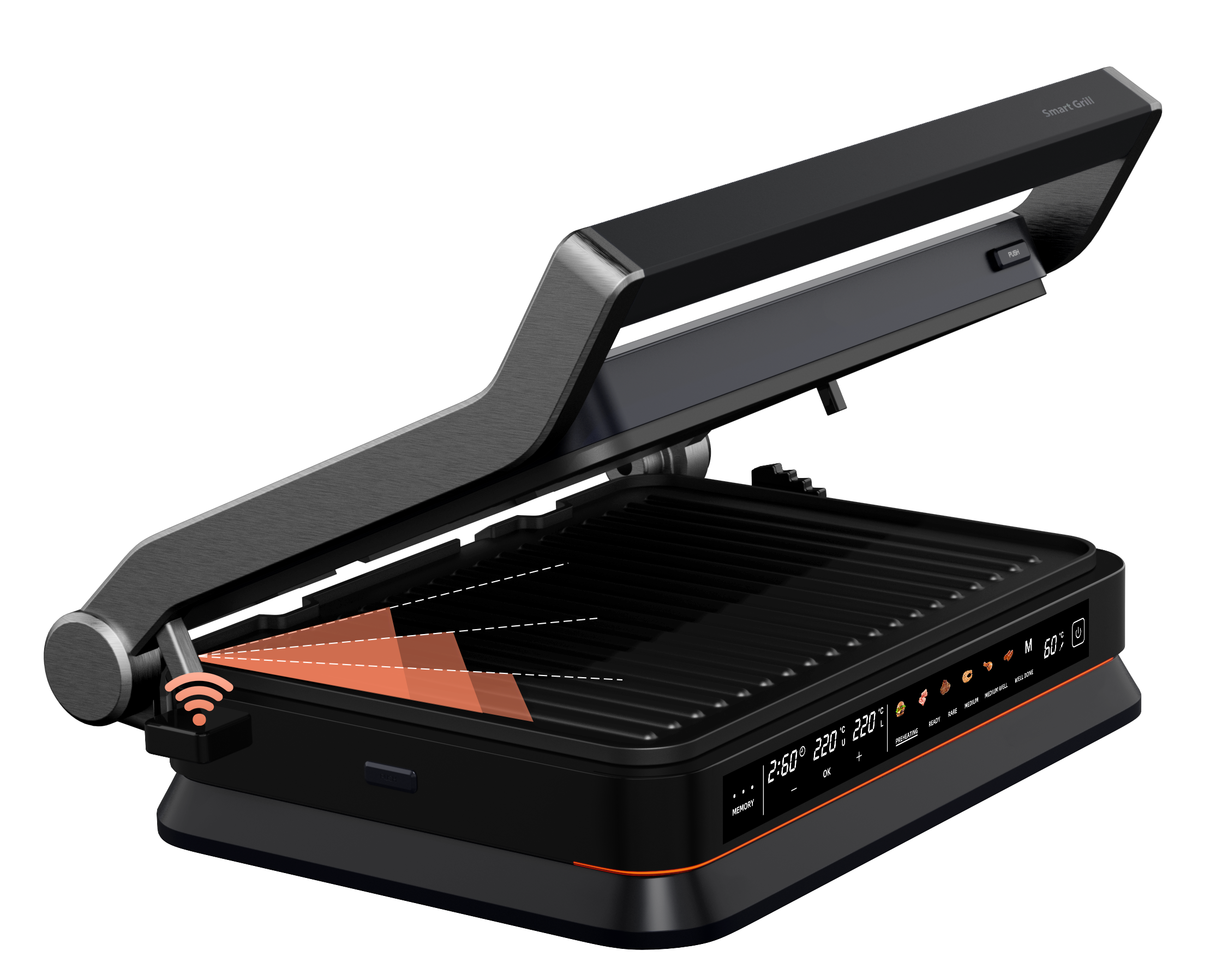 VIVAX HOME smart grill SM-2100SG B