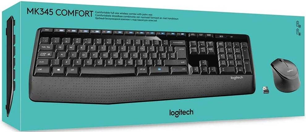 KB LOG MK345 desktop US
