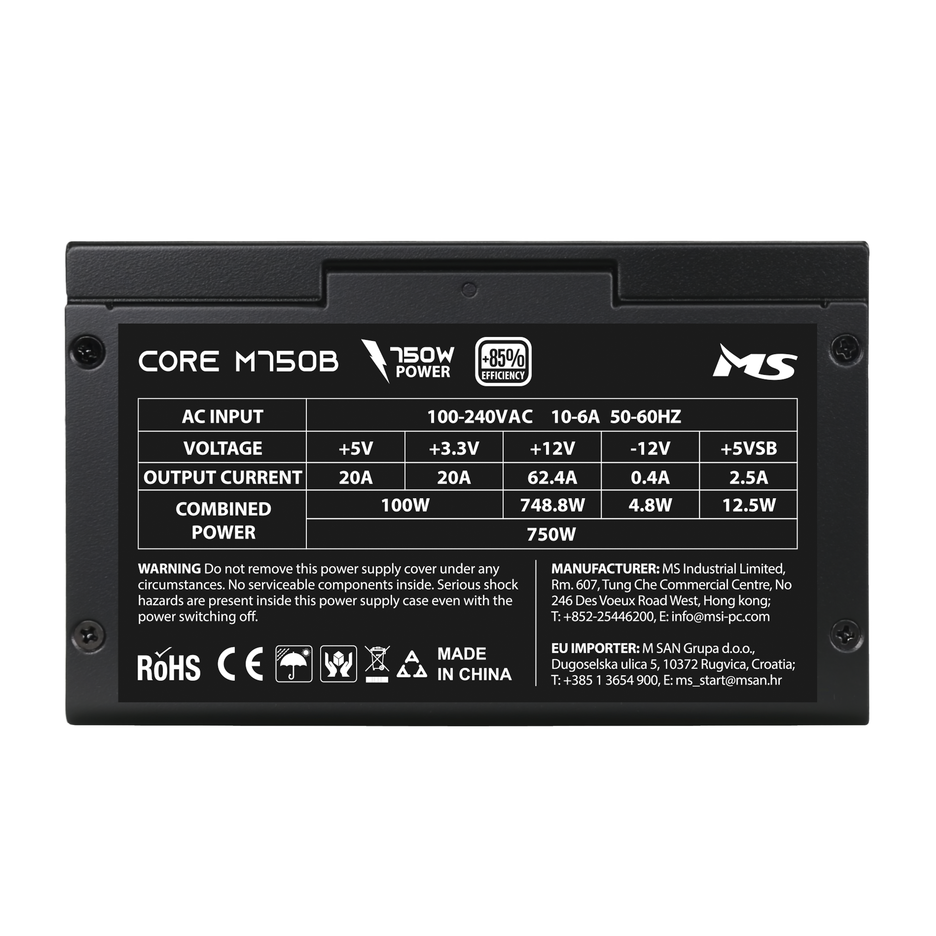 PSU MS CORE M750B ATX3.1