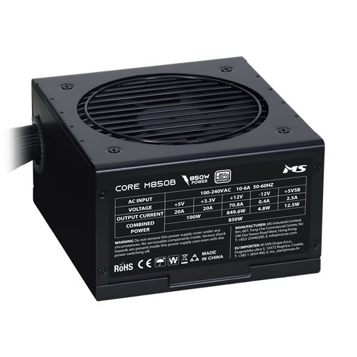 NAPAJANJE MS CORE M850B ATX3.1