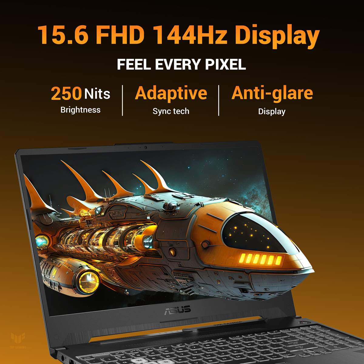 TUF Gaming A15 FA506NCG-HN207 (15.6 inča FHD, Ryzen 7 7445HS, 16GB, SSD 1TB, GeForce RTX 3050) laptop