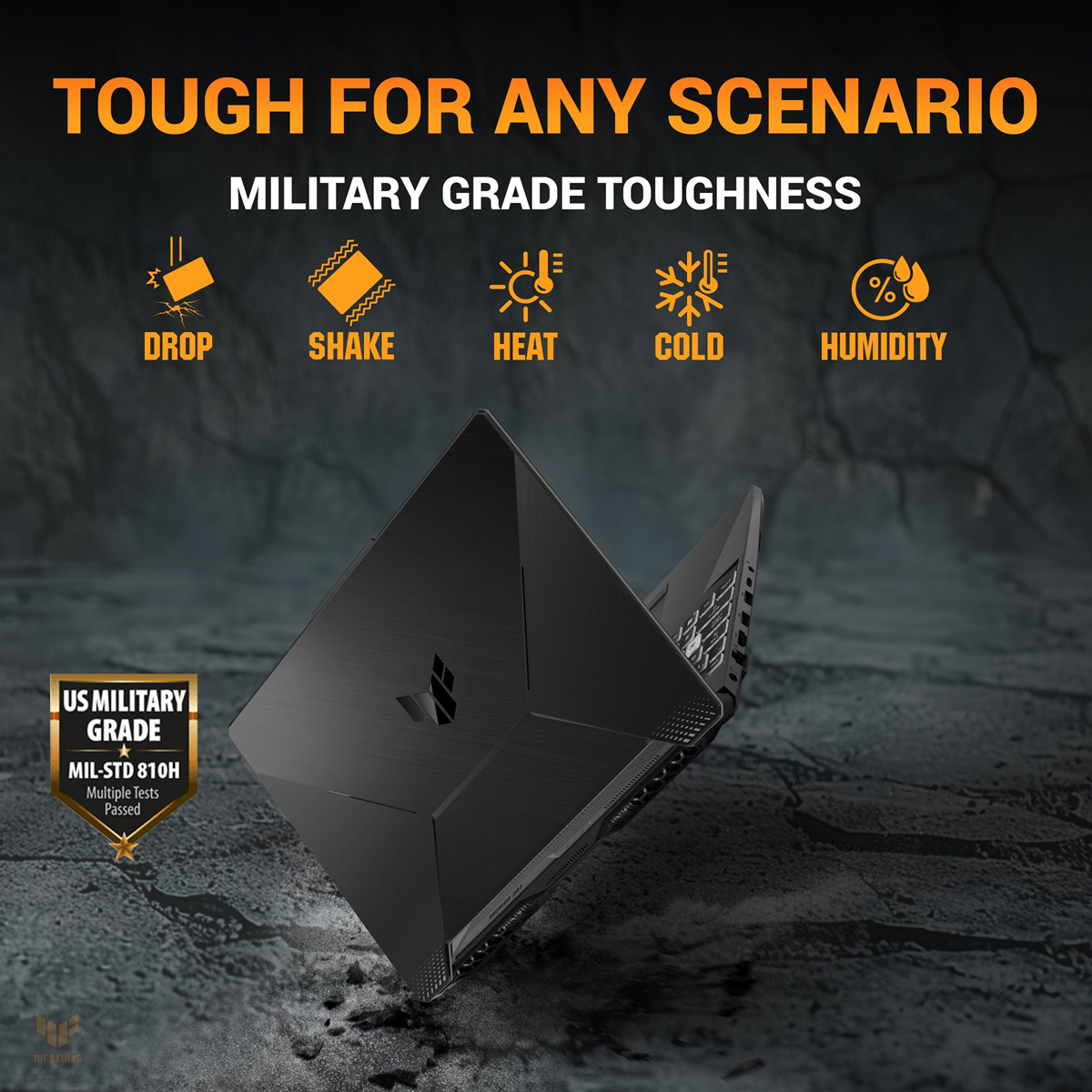 TUF Gaming A15 FA506NCG-HN207 (15.6 inča FHD, Ryzen 7 7445HS, 16GB, SSD 1TB, GeForce RTX 3050) laptop