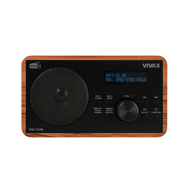 VIVAX VOX RADIO DW-2 DAB WALNUT