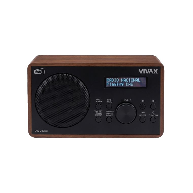 VIVAX VOX RADIO DW-2 DAB WALNUT