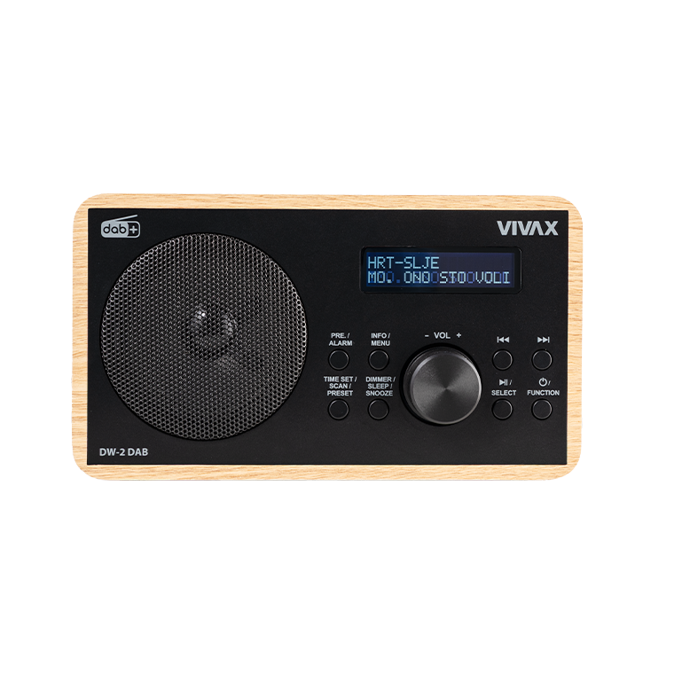 VIVAX VOX RADIO DW-2 DAB OAK