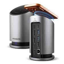 USB HUB 3x USB-A + 1x USB-C, GLAN, HDMI, DP, PD 100W