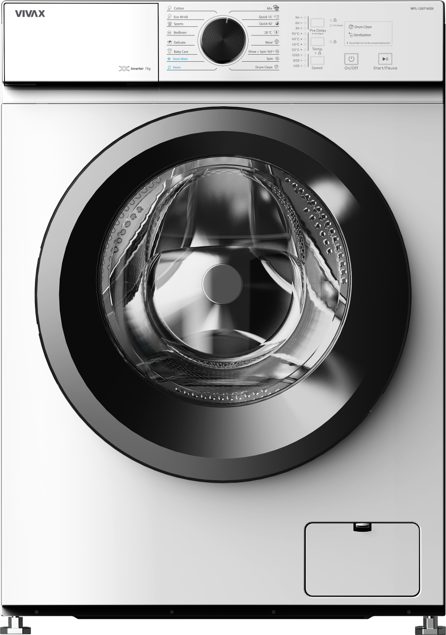 VIVAX HOME perilica rublja WFL-120716SSI