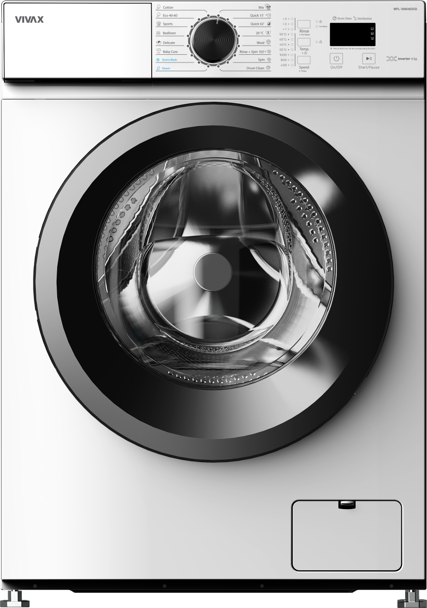 VIVAX HOME perilica rublja WFL-100616DSSI