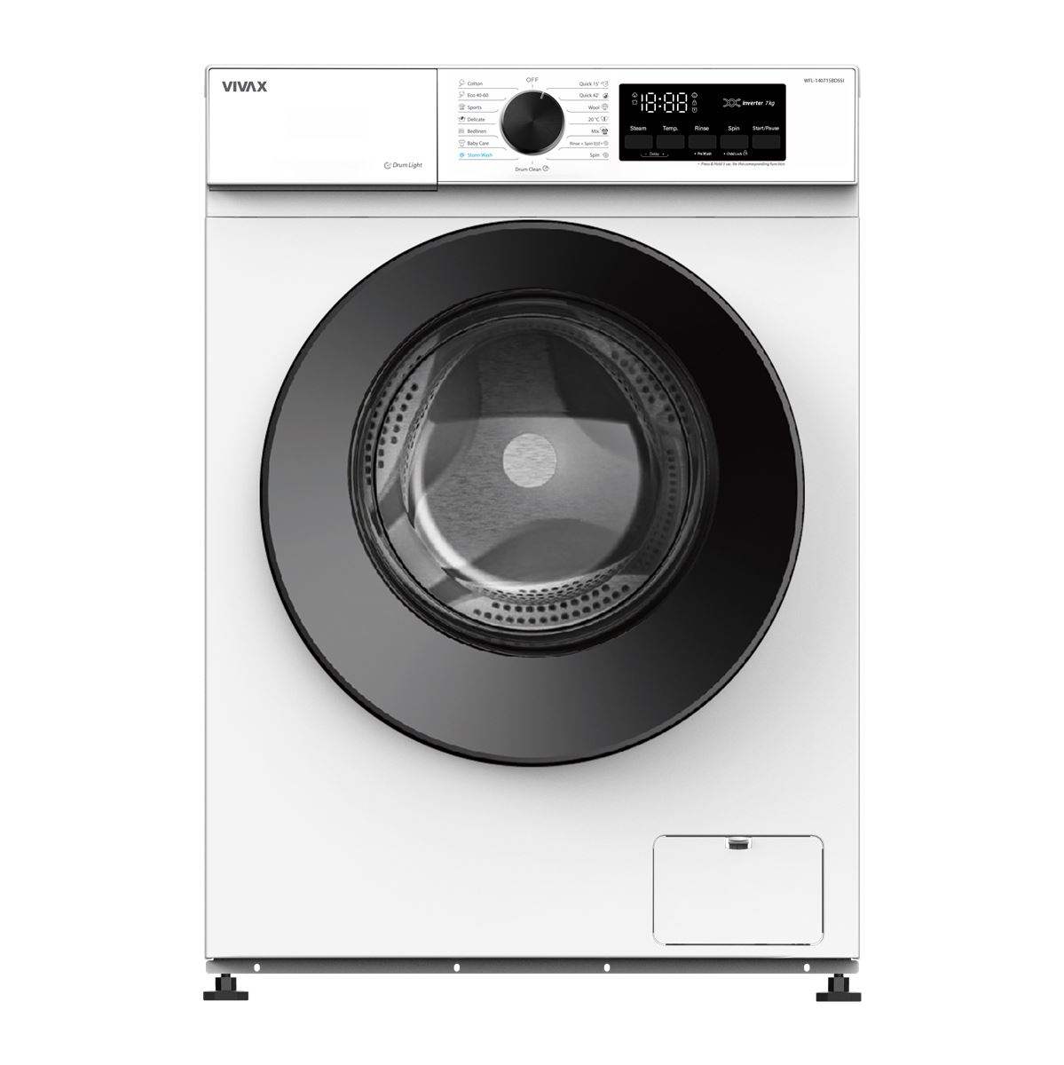 VIVAX HOME perilica rublja WFL-140715BDSSI
