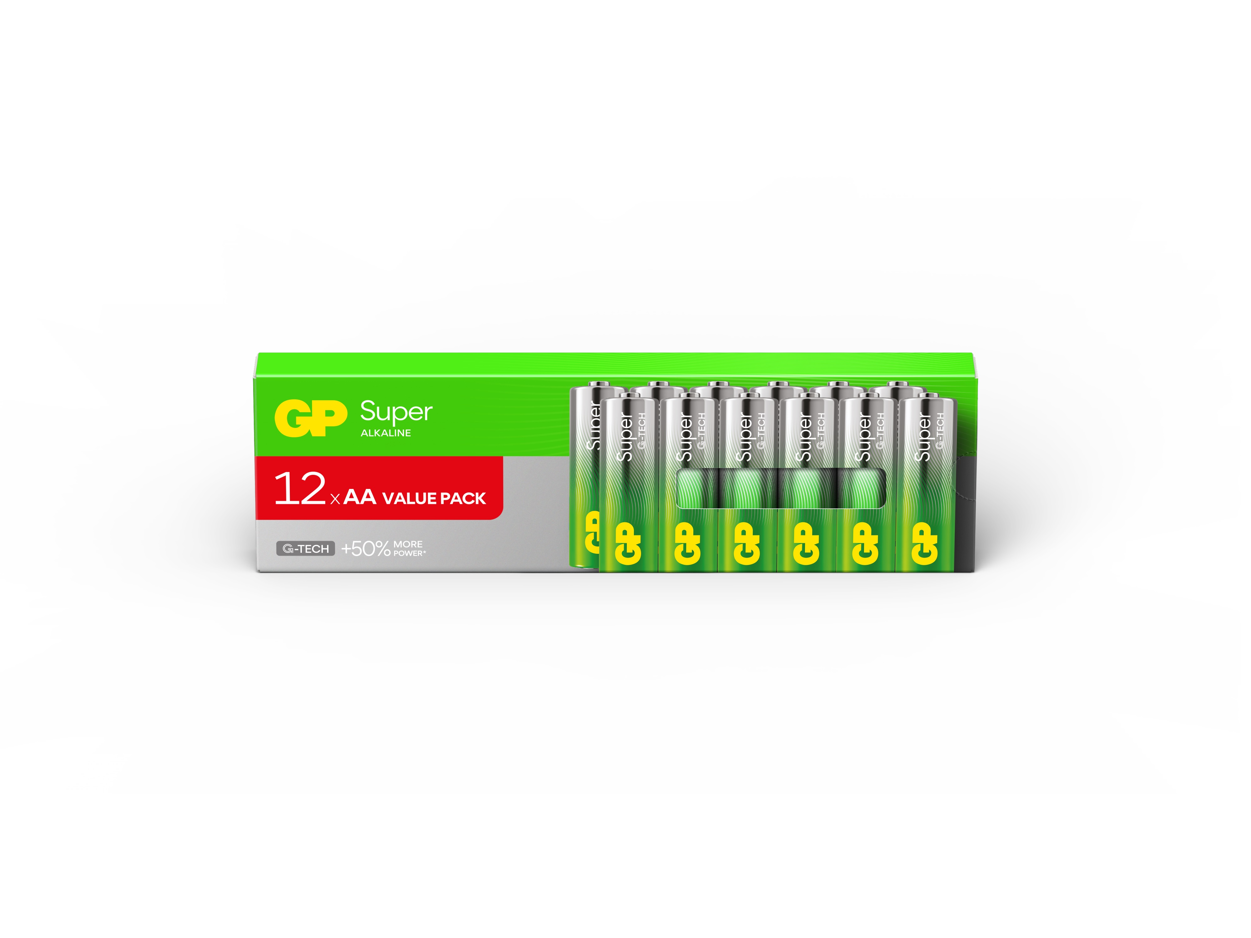 GP baterije LR6-PAB12 AA Super Alkaline